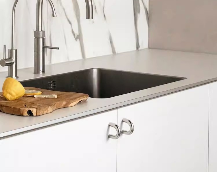 Tay nắm tủ hợp kim kẽm mạ titan bạc cao cấp G2218TS 10
