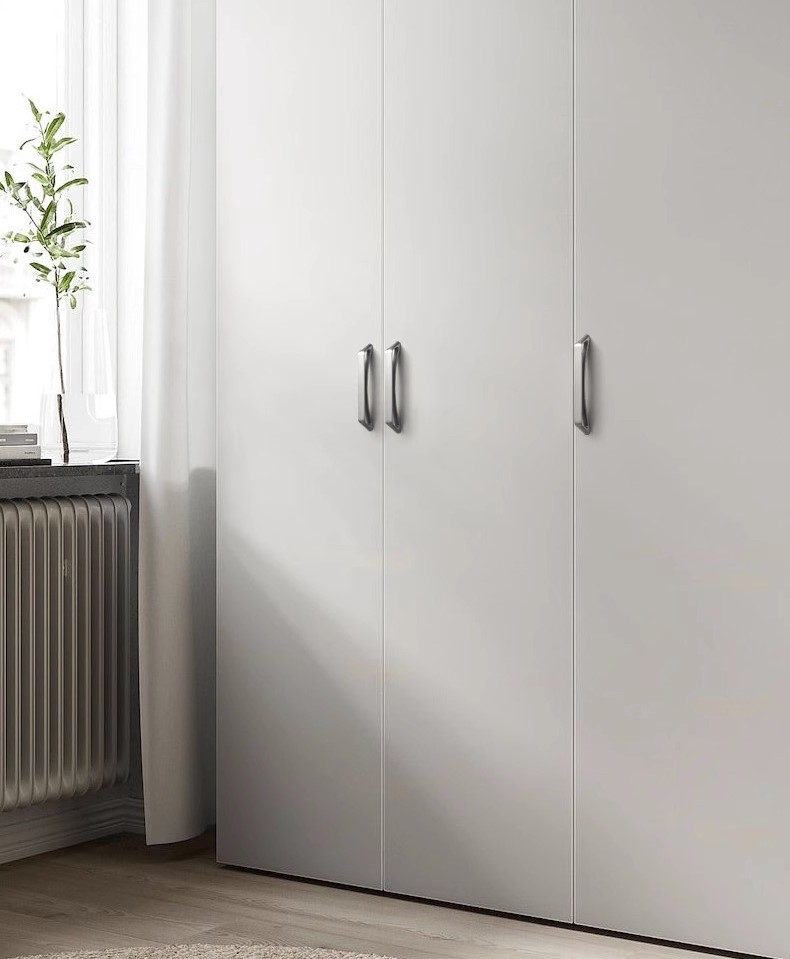 Tay nắm tủ hợp kim kẽm thanh kép hiện đại GK047 18