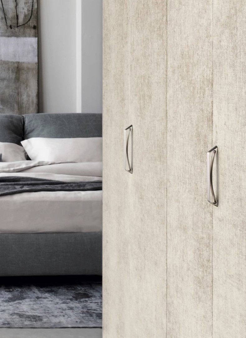 Tay nắm tủ hợp kim kẽm thanh kép hiện đại GK047 22