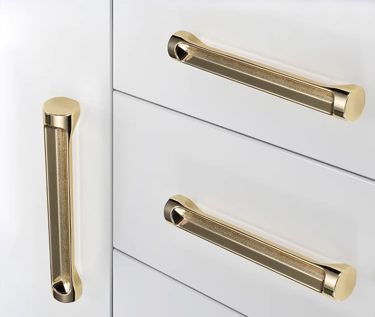 Tay nắm tủ hợp kim kẽm xẻ rãnh hiện đại JZK5078 9