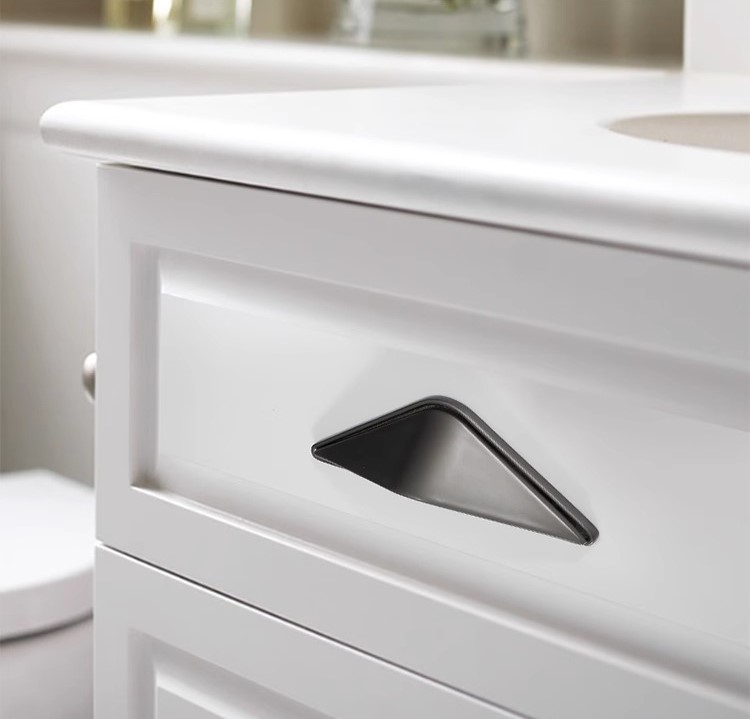 Tay nắm tủ móc hợp kim kẽm hình tam giác JZ9028 9