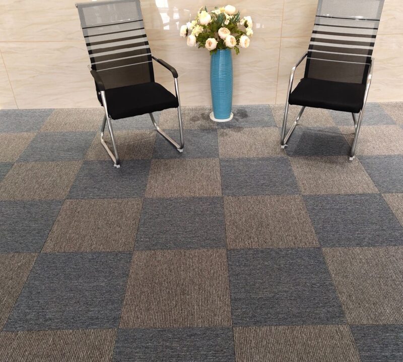 Thảm trải sàn văn phòng kẻ sọc gradient KT6335 2