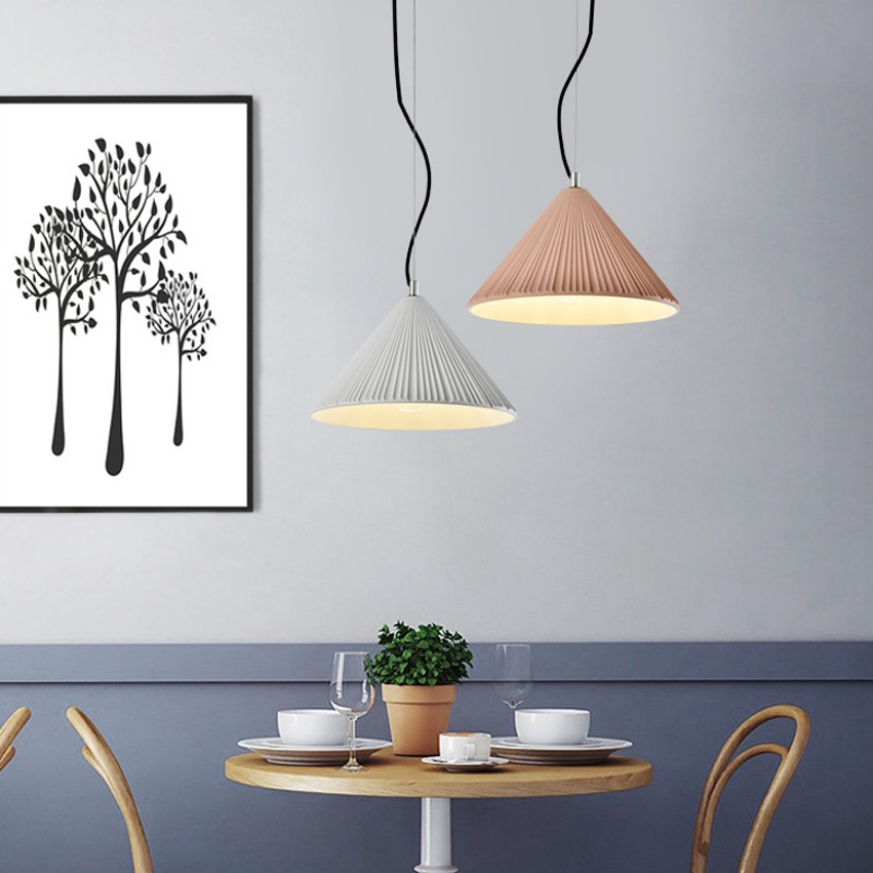 Đèn thả trần hình nón nghệ thuật Origami YD034 4