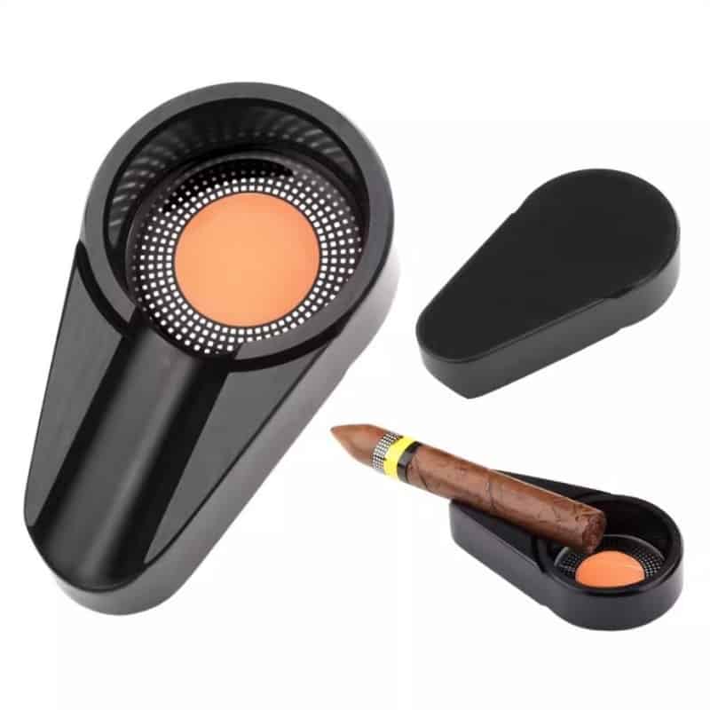 Gạt tàn cigar 1 điếu bằng kim loại sang trọng GA67G 6