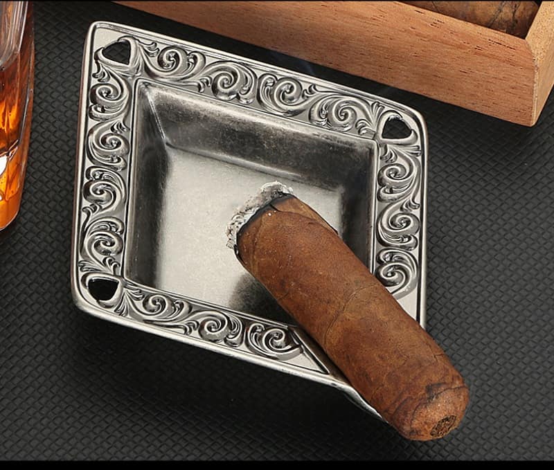 Gạt tàn cigar 1 điếu hình thoi sang trọng GA126 9