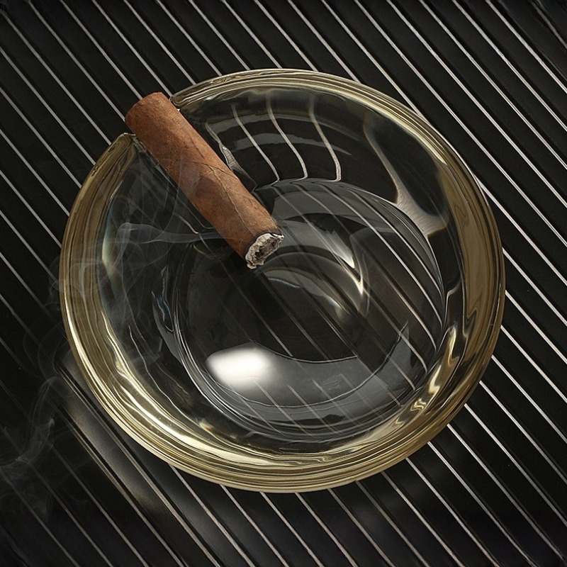 Gạt tàn cigar thủy tinh trong suốt sang trọng GA133 11
