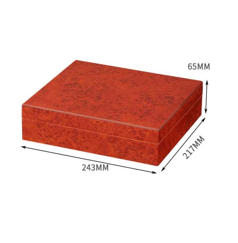 Hộp đựng xì gà bằng gỗ có ẩm kế HC07 6