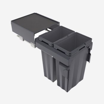 Thùng rác âm tủ giảm chấn thông minh Taura MID450