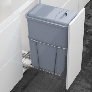 Thùng rác đơn âm tủ cánh kéo tiện dụng Taura CK060