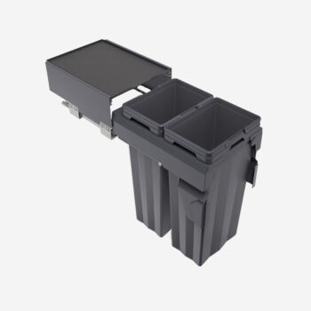 Thùng rác thông minh âm tủ bếp 2 ngăn Taura MID400