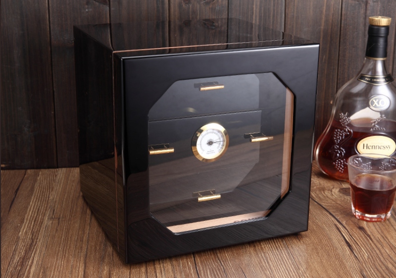 Hộp bảo quản cigar ba ngăn sang trọng PCS3523 4
