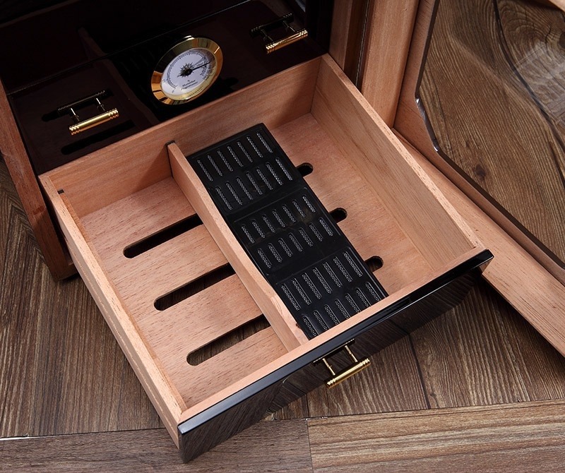 Hộp bảo quản cigar ba ngăn sang trọng PCS3523 13