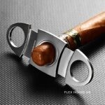 Bao da đựng cigar 3 điếu kèm theo dao cắt CGL676 (3)