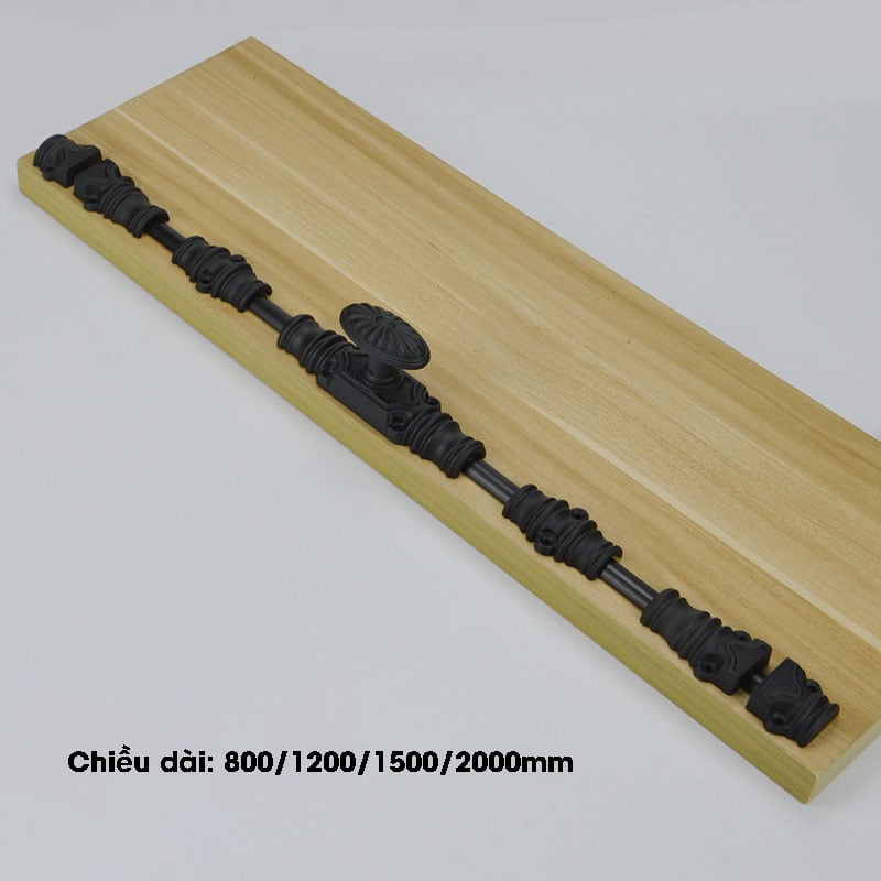 Chốt cửa gỗ Clemon cổ điển hợp kim kẽm V1026 7