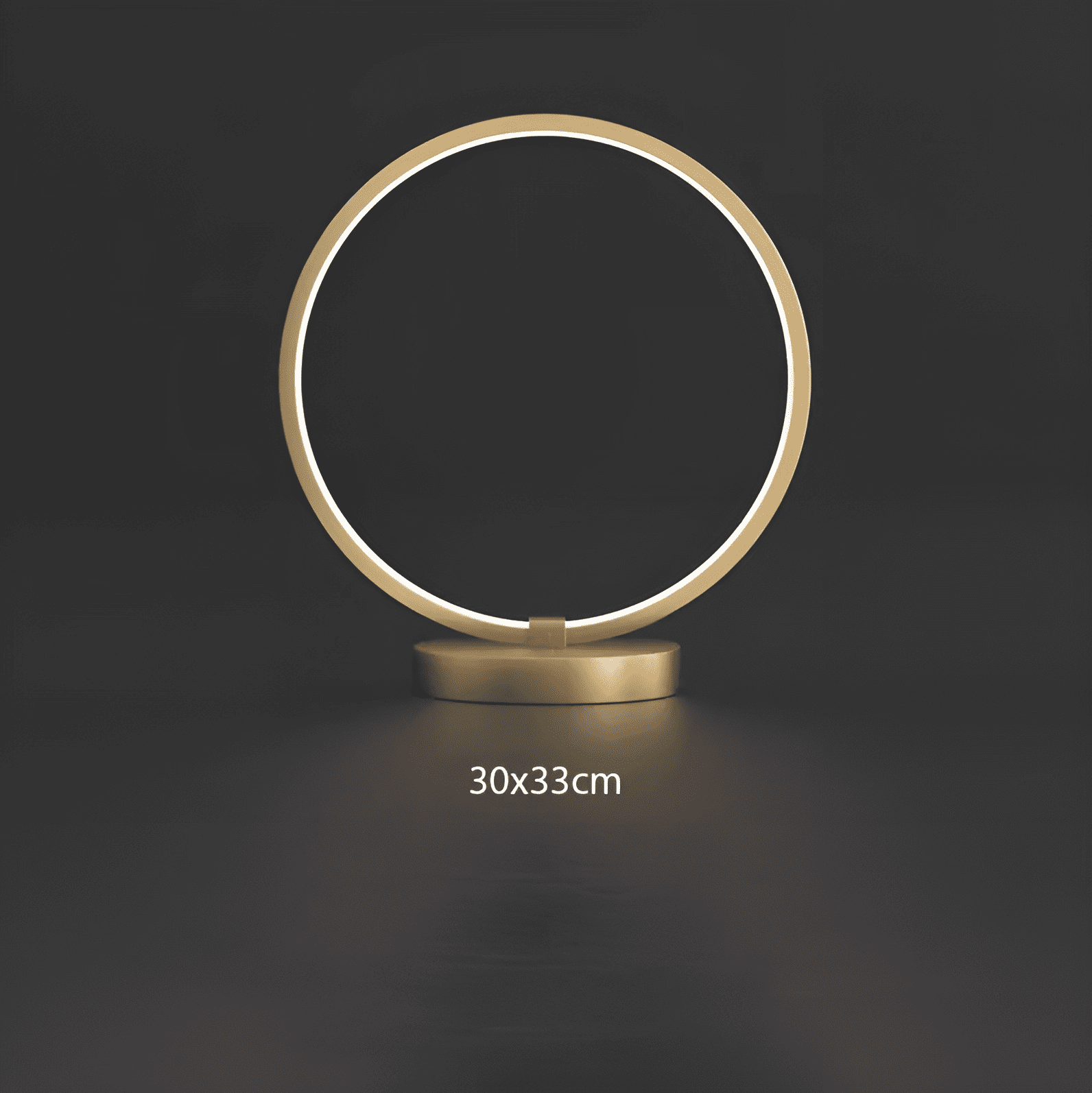 Đèn bàn trang trí vòng tròn hào quang độc đáo T4468 13