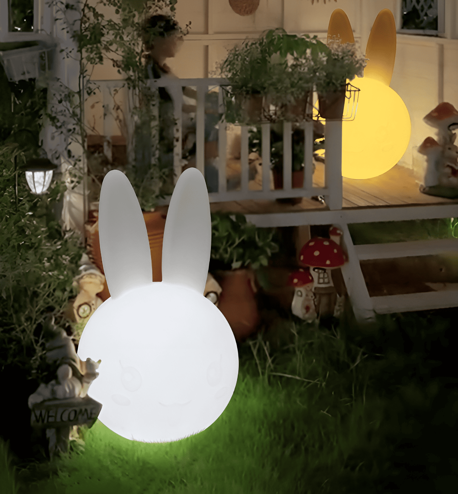 Đèn chiếu sáng sân vườn mô hình chú thỏ TY117 6