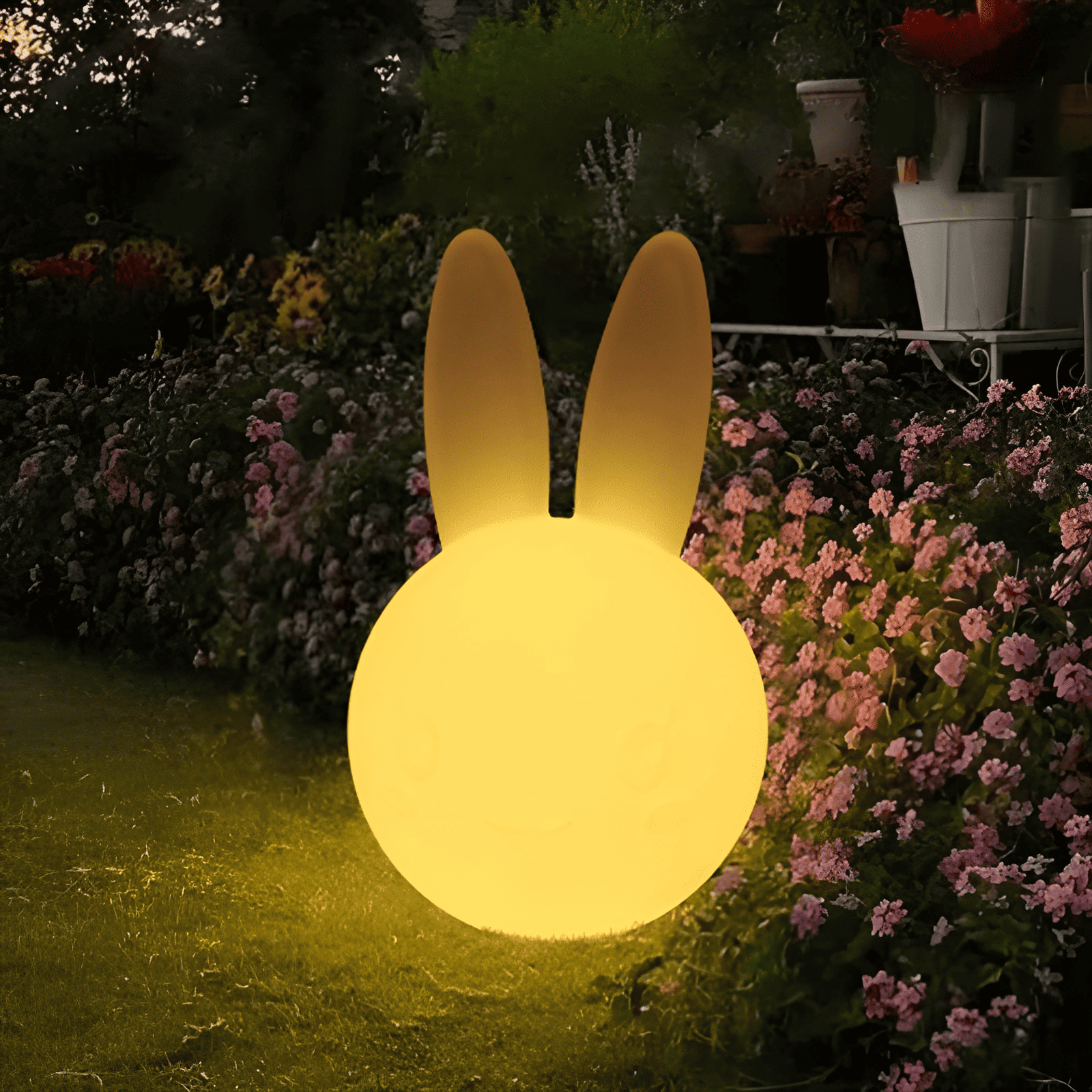 Đèn chiếu sáng sân vườn mô hình chú thỏ TY117 8
