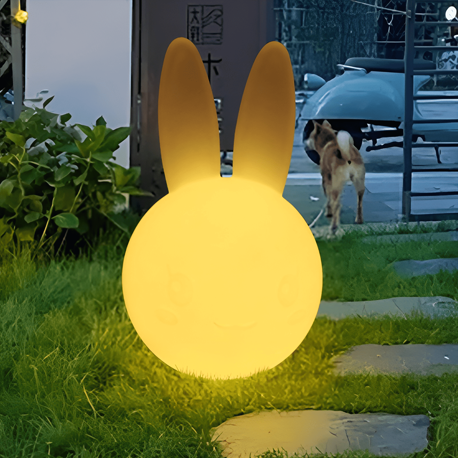 Đèn chiếu sáng sân vườn mô hình chú thỏ TY117 10