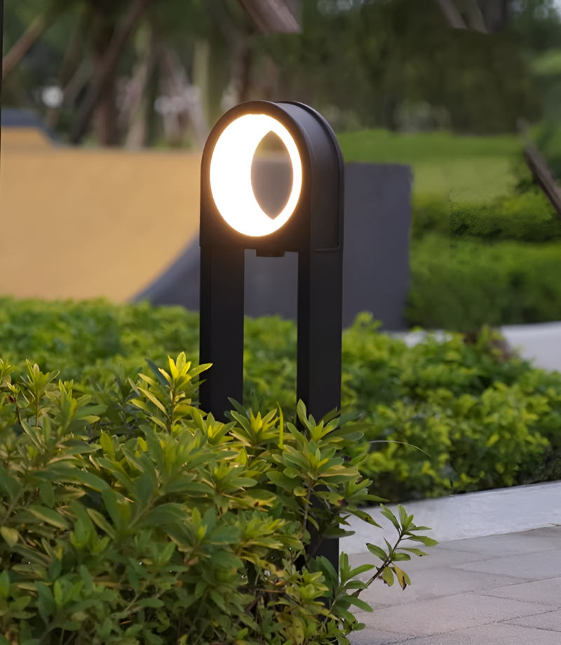 Đèn trụ ngoài trời đế vuông không thấm nước PX037 2