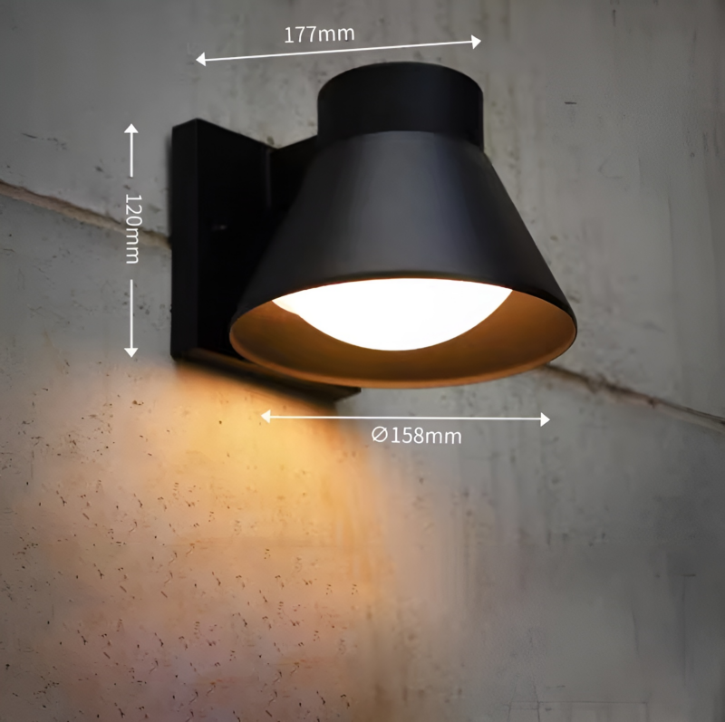 Đèn gắn tường hình chiếc nón đơn giản UME4895 3