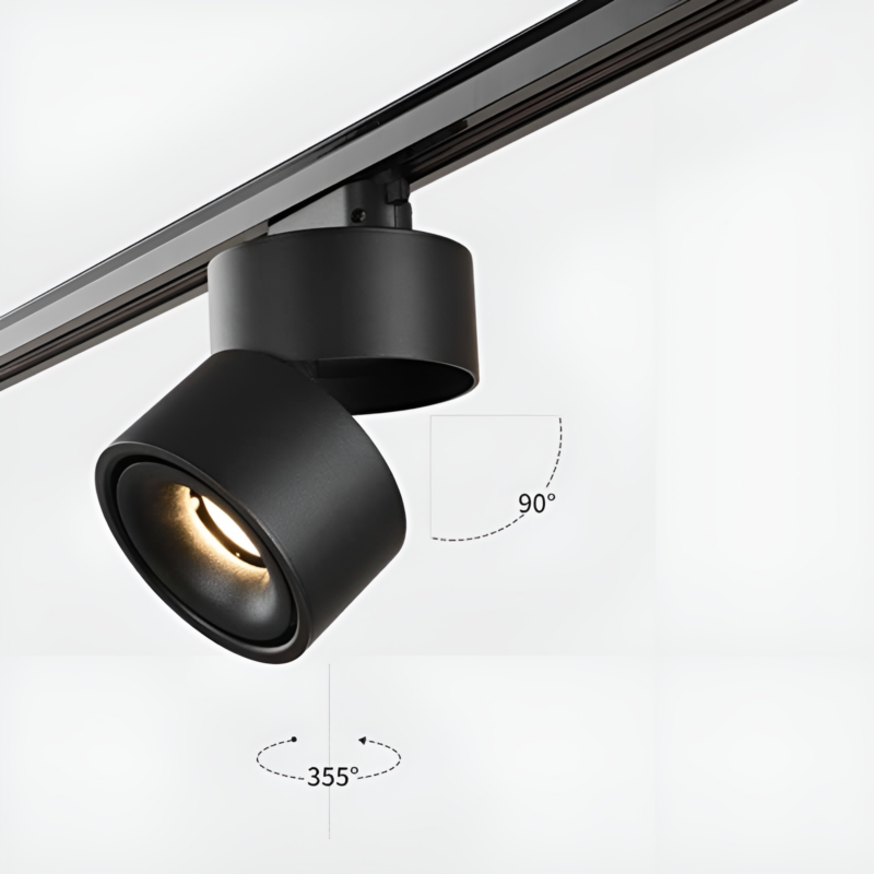 Đèn rọi ray trượt hình trụ sang trọng LD7089 3