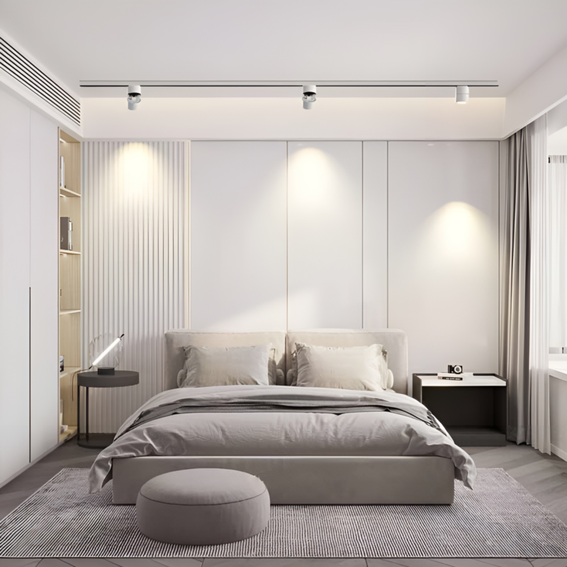 Đèn rọi ray trượt hình trụ sang trọng LD7089 2