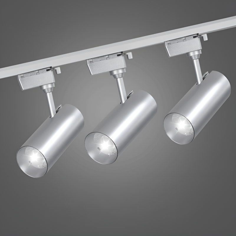 Đèn rọi ray trượt màu bạc chiếu điểm sang trọng TG5819