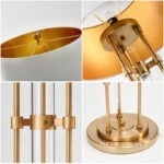 Đèn sàn phong cách Bắc Âu tối giản HX083-2