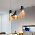 Đèn thả thủy tinh nhiều hình dáng sáng tạo HX103 (3)