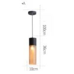 Đèn thả thủy tinh nhiều hình dáng sáng tạo HX103 (4)