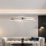 Đèn thả trần phong cách Bắc Âu tối giản HX107-3