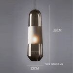 Đèn thả trần thủy tinh cao cấp Bắc Âu HX110 (3)