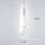 Đèn thả trần thủy tinh cao cấp Bắc Âu HX110 (4)