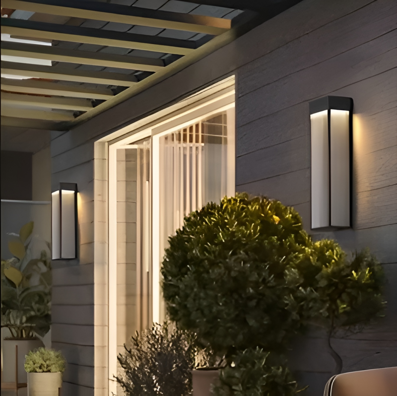 Đèn tường inox cao cấp hình khối chữ nhật BW1036 4