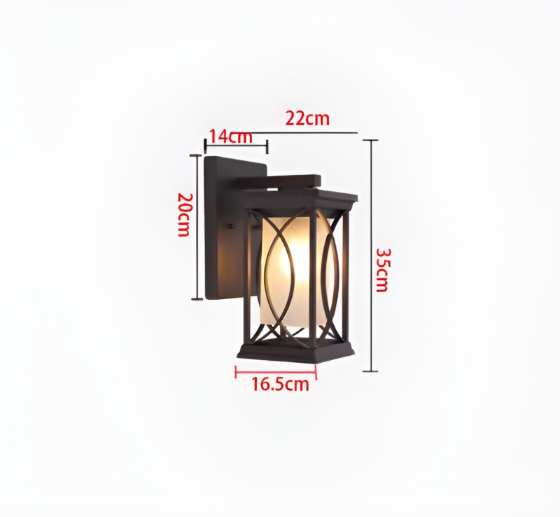 Đèn tường nghệ thuật chiếu sáng lối đi PF318 5