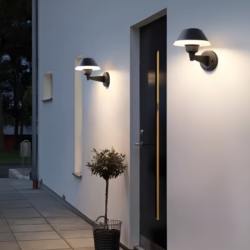 Đèn tường ngoài trời hình nón sang trọng DG3243 2