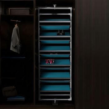Giá để giày xoay 360 độ 12 tầng Garis GW44E