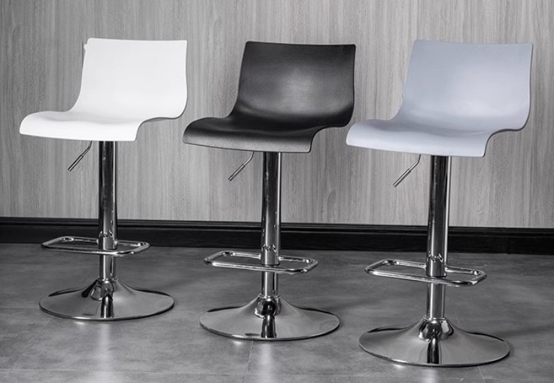 Ghế bar xoay 360 kiểu dáng tối giản hiện đại SJ6356 6