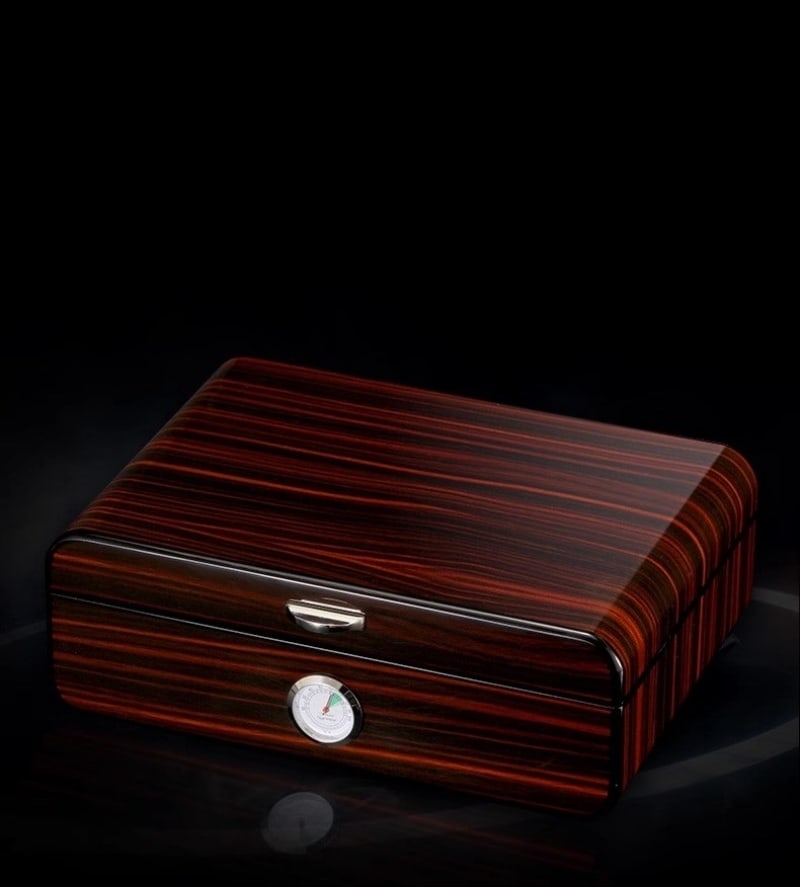 Hộp gỗ dưỡng ẩm cigar đa chức năng HC69 6