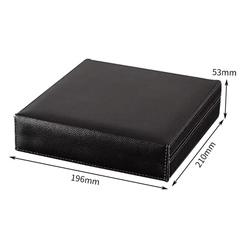 Hộp lưu trữ cigar cầm tay bọc da sang trọng HC62G 13