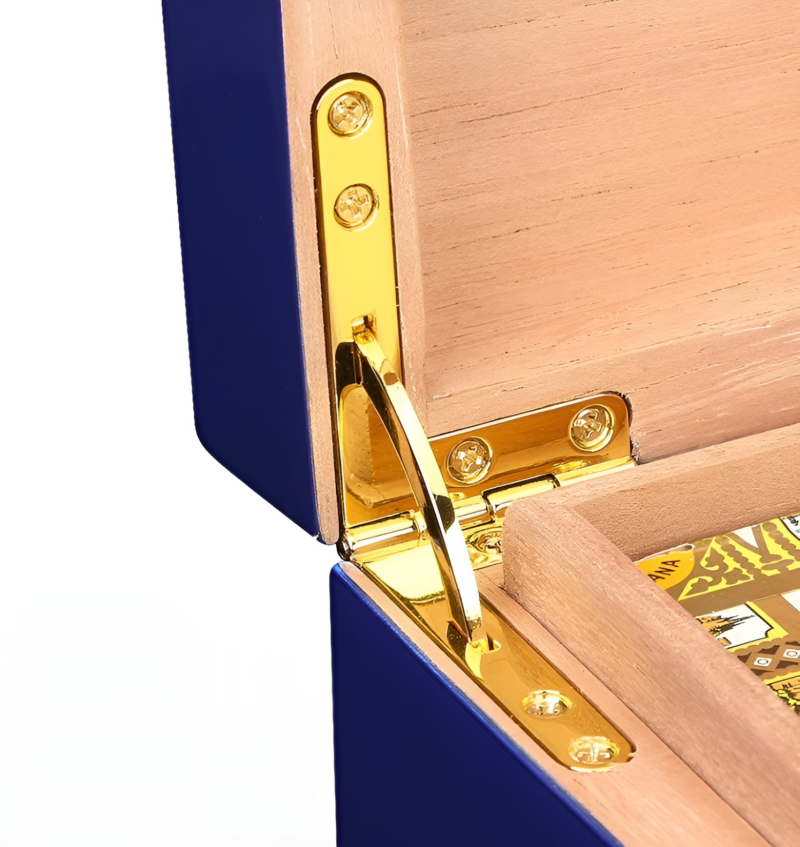 Hộp lưu trữ xì gà cao cấp vẽ sơn mài nghệ thuật HC141 4