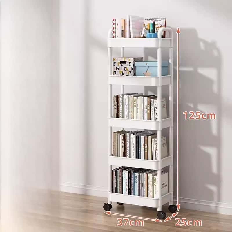 Kệ xe đẩy để đồ nhà tắm di động nhiều tầng SQ8783 17