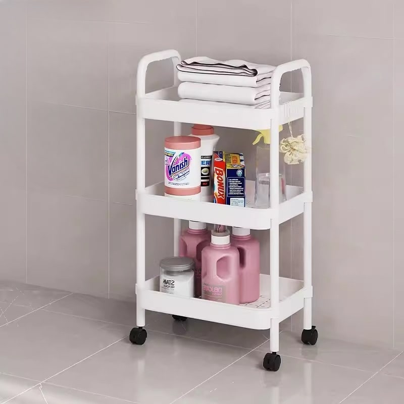 Kệ xe đẩy để đồ nhà tắm di động nhiều tầng SQ8783 6