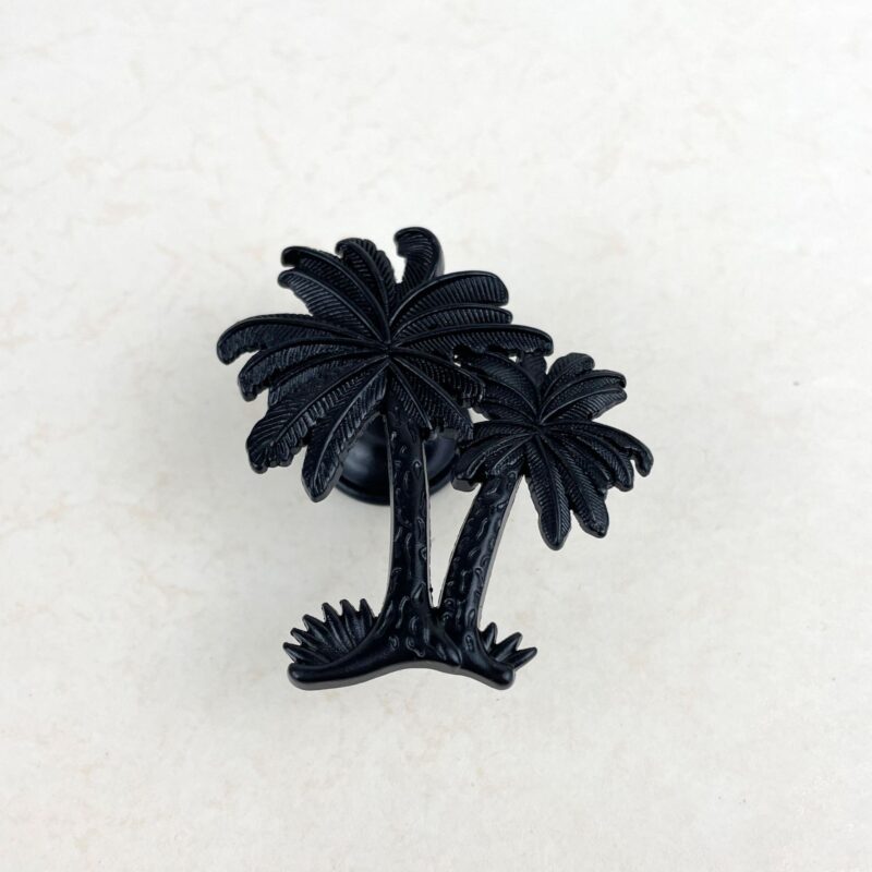 Núm tay nắm cửa hợp kim hình cây dừa decor BGK3275 7