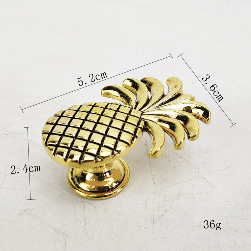 Núm tay nắm tủ hợp kim kẽm hình quả dứa BGK6390 4