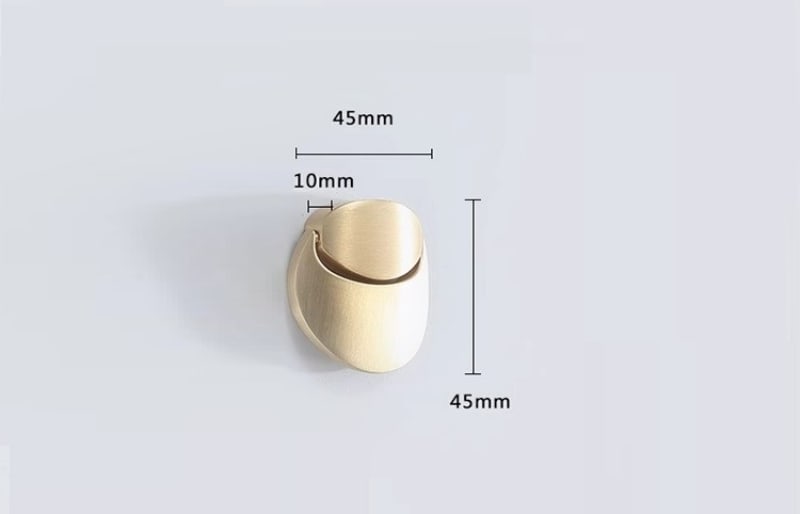 Núm tay nắm tủ móc tròn hợp kim sang trọng FD9029 15