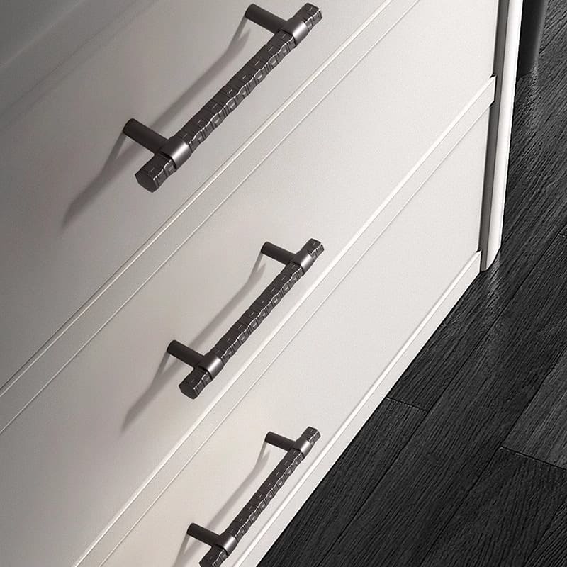 Tay nắm tủ hợp kim kẽm hình lục giác F1113 8