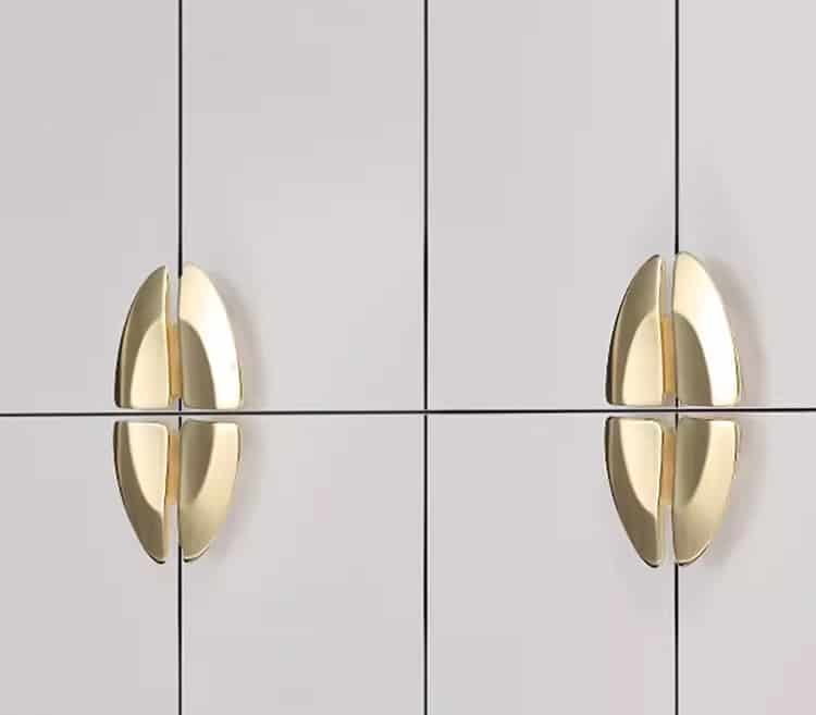 Tay nắm tủ bán nguyệt hợp kim kẽm hiện đại AA6689 9