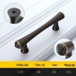 Tay nắm tủ hiện đại kiểu Mỹ bằng đồng NUS2005AB (6)