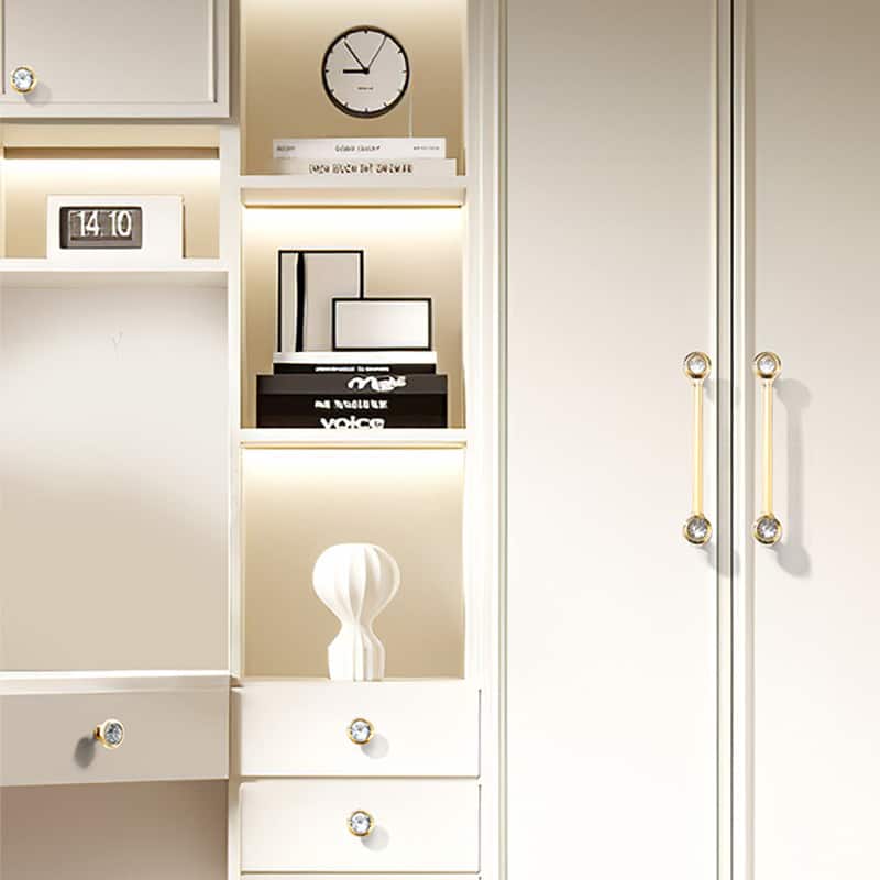 Tay nắm tủ hợp kim đính pha lê YM7351 7